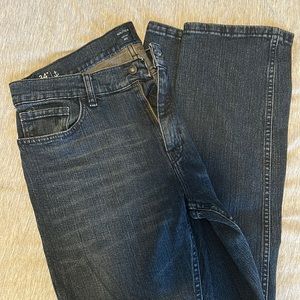 Men’s Nautica straight fit dark jeans 34W, 34L